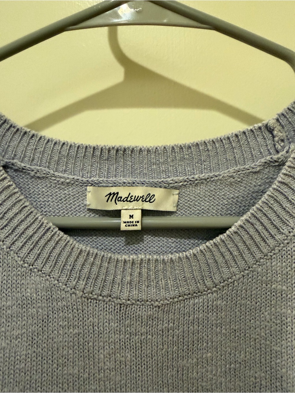 Madewell Lavender Knit Cropped Tank - Picture 2 of 8